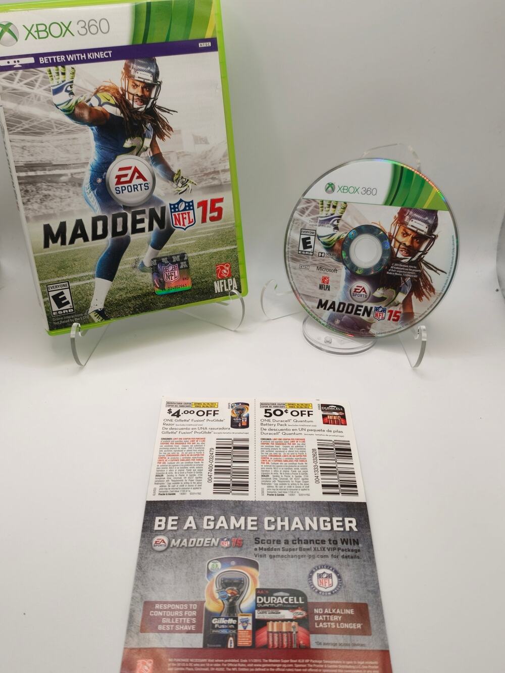 Madden NFL 15 Xbox 360 CIB Complete EA Sports Tested